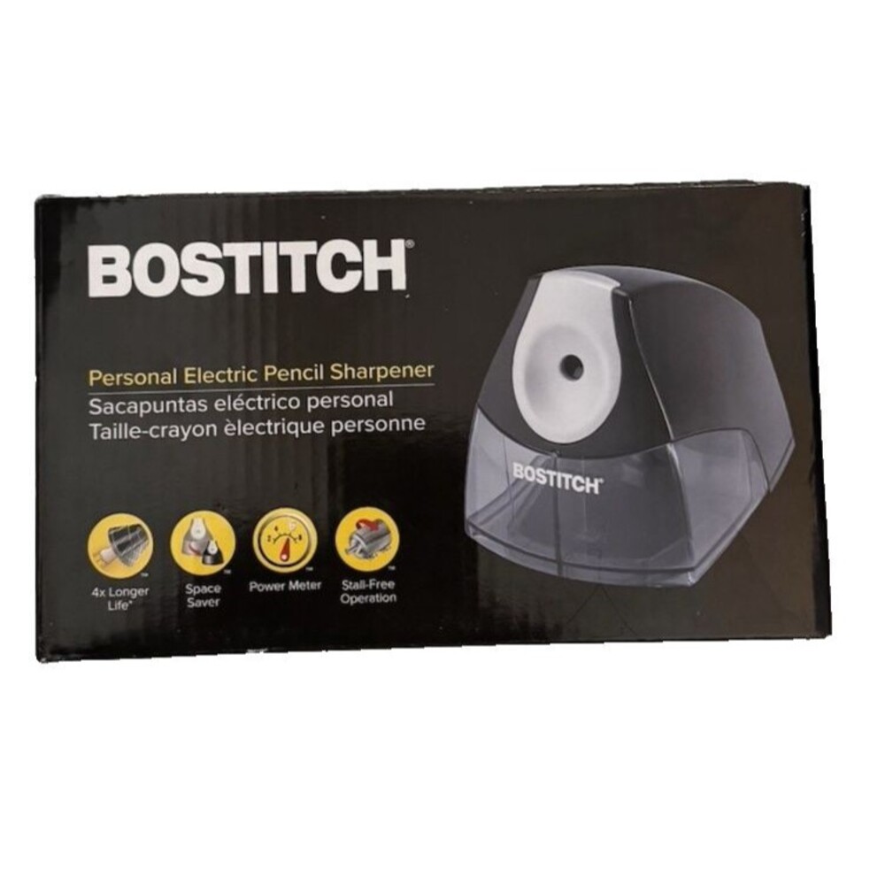 Bostitch Personal Electric Pencil Sharpener Black EPS4R